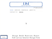 Tablet Screenshot of designmanifest.com